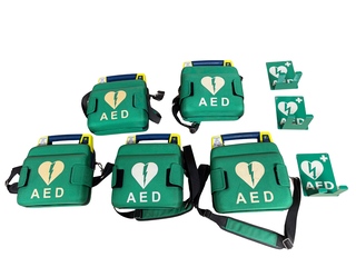 5x AED, Cardiac Science / AIVIA, Powerheart AED G3